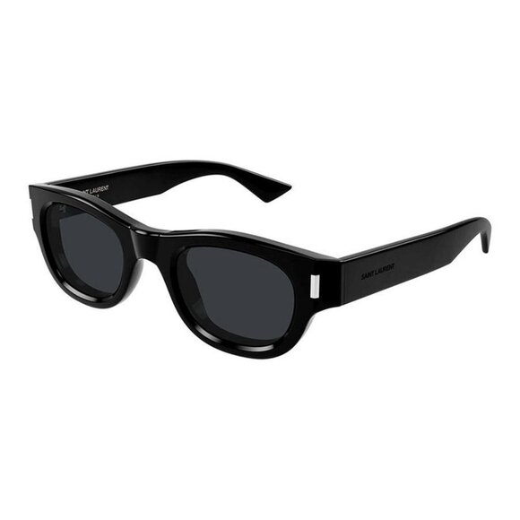 NWT SAINT LAURENT SUNGLASSES BLACK - Picture 1 of 3